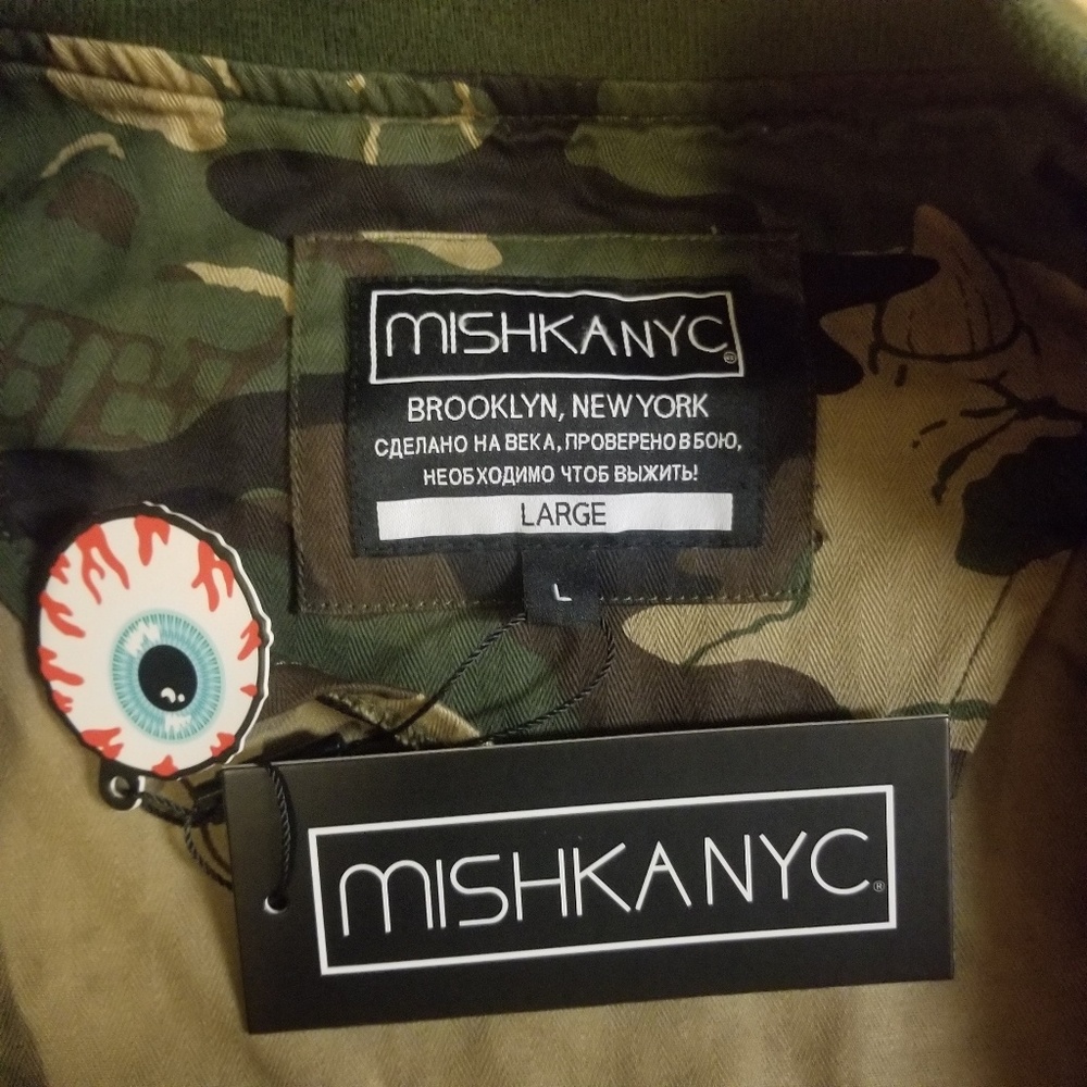 ❤SOLD❤Mishka NYC camo jacket - Picture 6 of 8